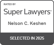 Rated By Super Lawyers | Nelson C. Keshen | Selected In 2025
